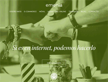 Tablet Screenshot of emenia.es